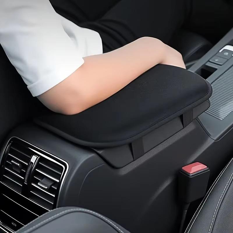Plush Heightened Car Armrest Pad Warm Anti-slip Wear Resistant Universal Fit for Car Central Console for Winter Driving