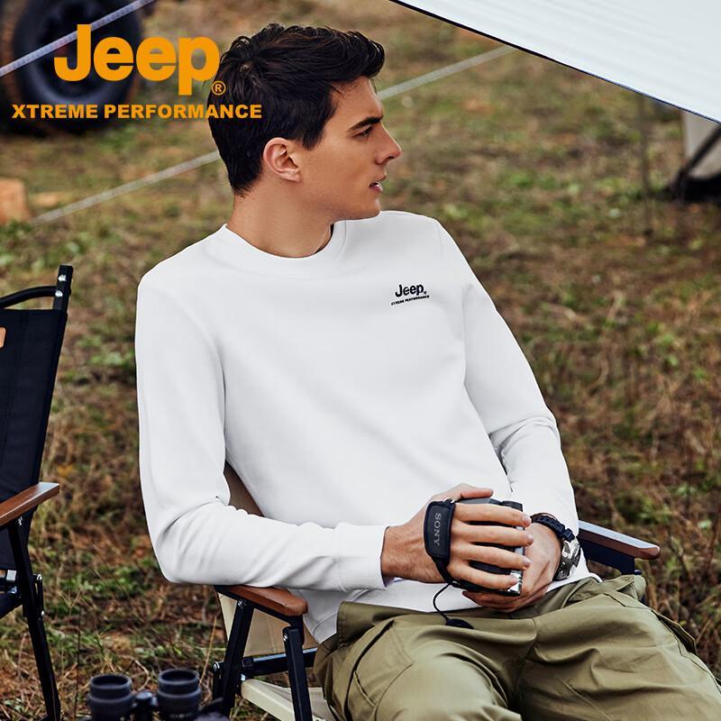 Jeep Men's Casual Crew Neck Sweatshirt J212094322