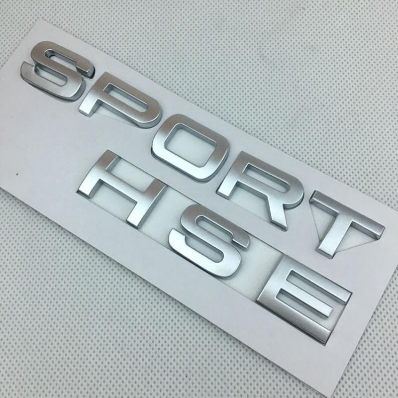 Range Rover Sport Tail Emblem HSE Decal for Rear Modification