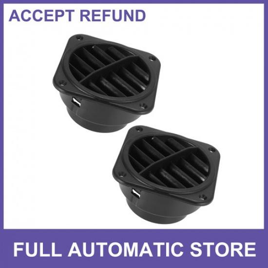 

Two 75mm Auto Car Heater Duct Hose Pipe Warm Air Vent Outlet Universal