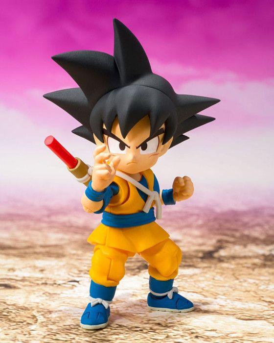 Action Figure - TAMASHII NATIONS - Son Goku (Mini) -DAIMA- - 7,1 cm - S.H.Figuarts - Licence officielle