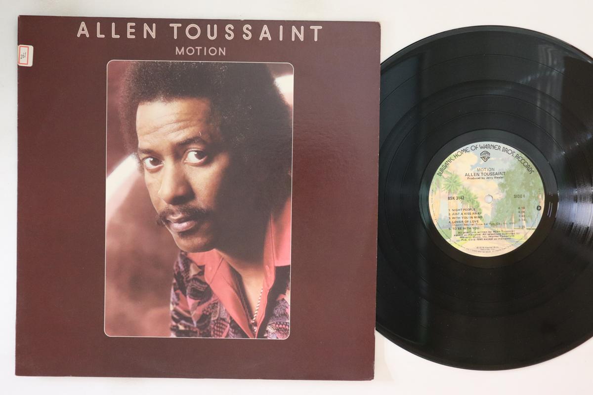 

LP Record ALLEN TOUSSAINT - Motion BSK3142 WARNER BROS 1978 US Soul/Funk Used