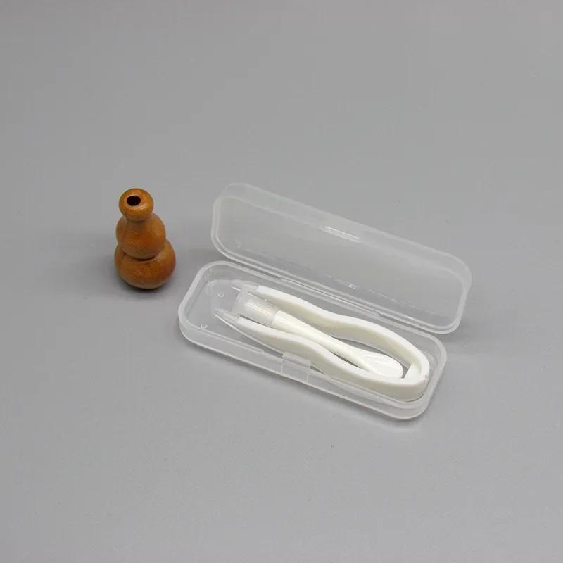 1pc Contact Lens Case Container Accessories Contact Lens Box Contact Lenses Tweezers Suction Stick Eyes Care Tool Kit Case