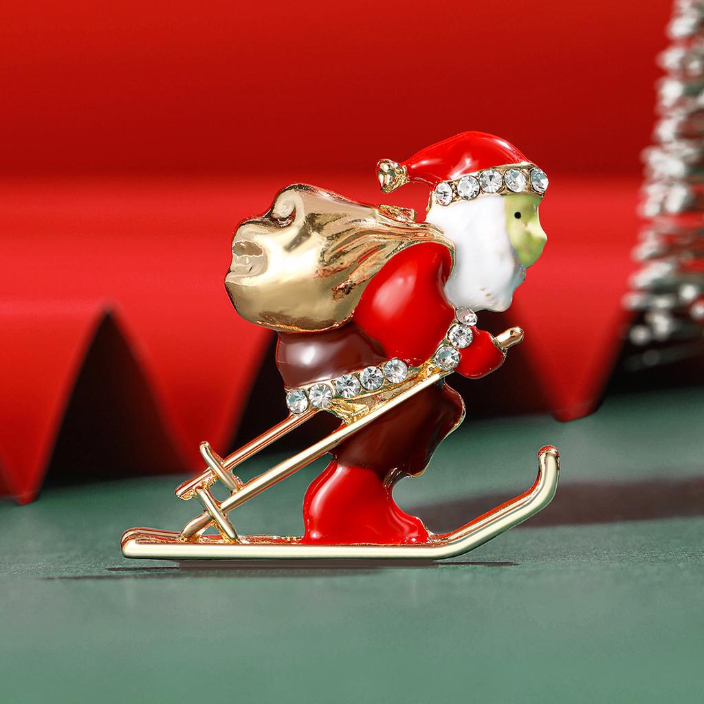 Cute Christmas Brooch Women'S Coat Corsage Accessories Men'S Gifts Christmas Pins
