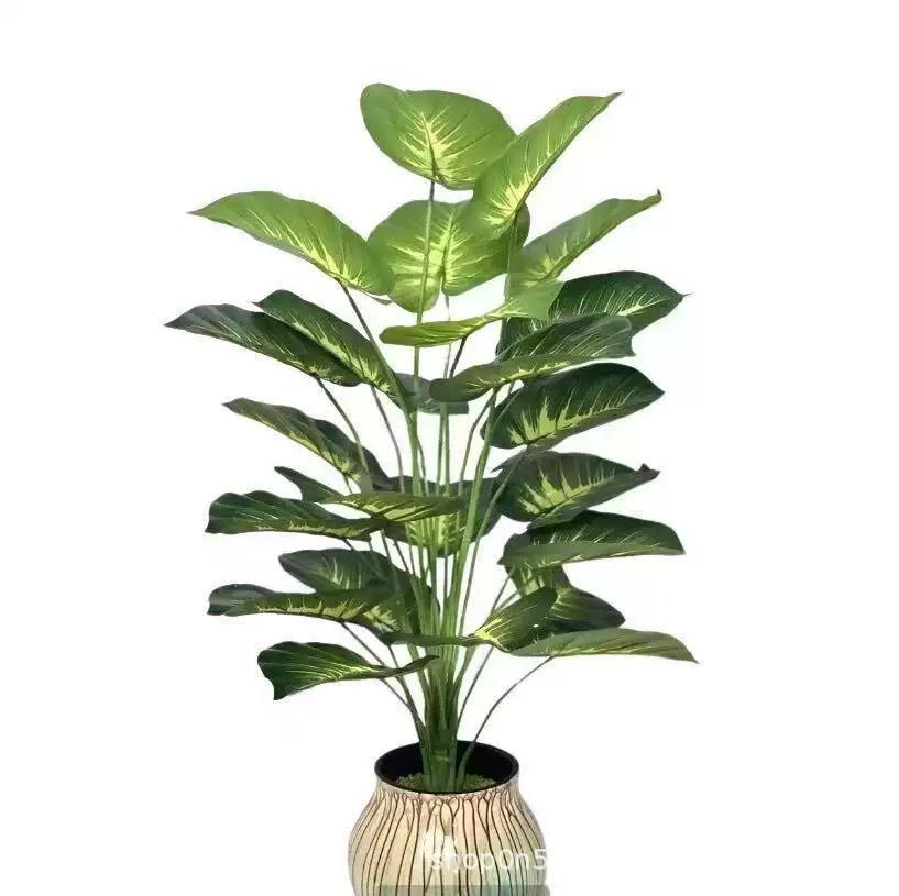 Artificial Green Radish Leaves for Wedding and Home Décor