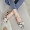 Retro Pearl Pointed Toe Women's Flat Shoes Comfortable and Elegant Korean Style High Quality Fashion Y2k Summer Ladies Footwear
