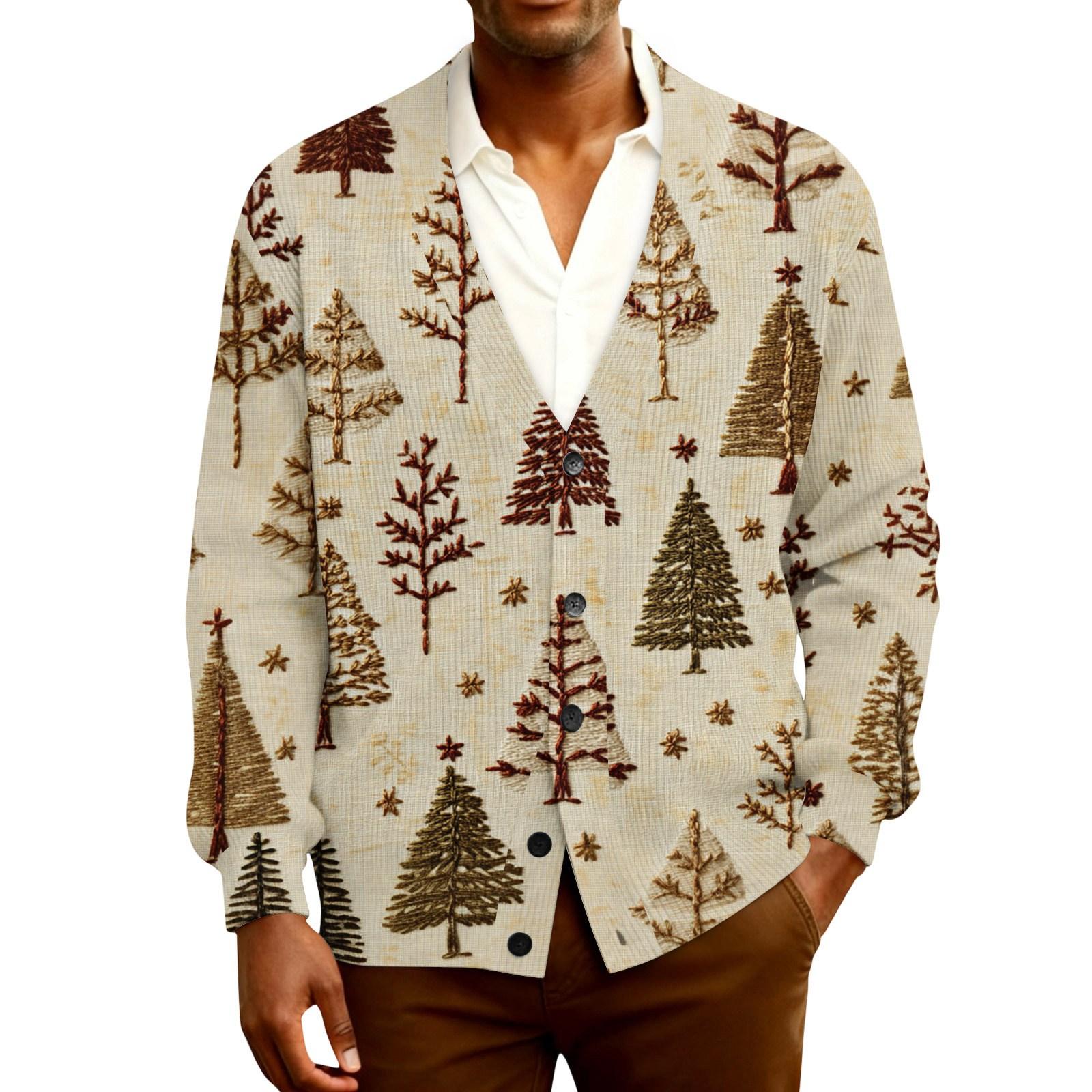 

Мужской кардиган с длинным рукавом, рубчатой вязки S