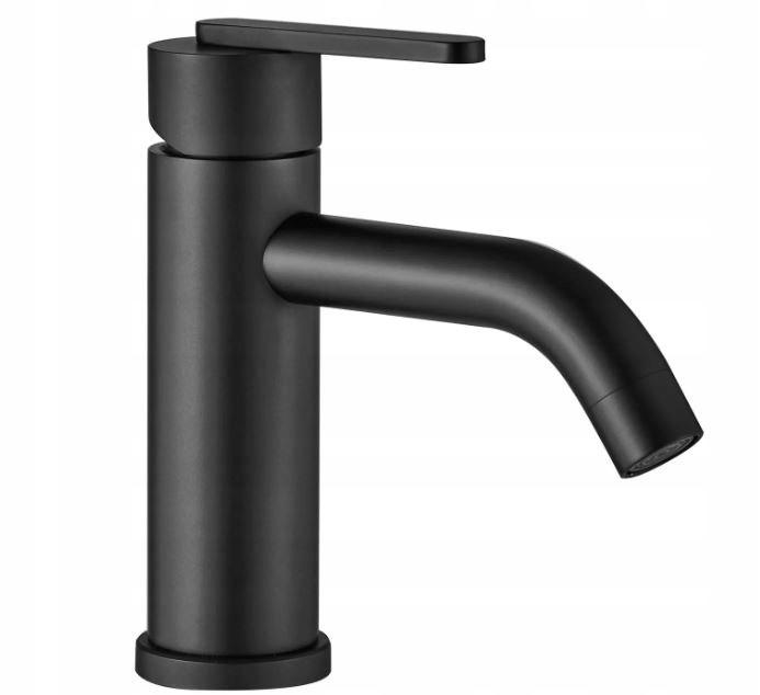Silver Black Matte Basin Faucet Low Faucet Ontario Rea