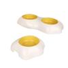 Pet Supplies Egg Yolk Tableware Pet Cat Bowl Double Bowl Cat Bowl Dog Rice Bowl Egg Yolk Pet Bowl