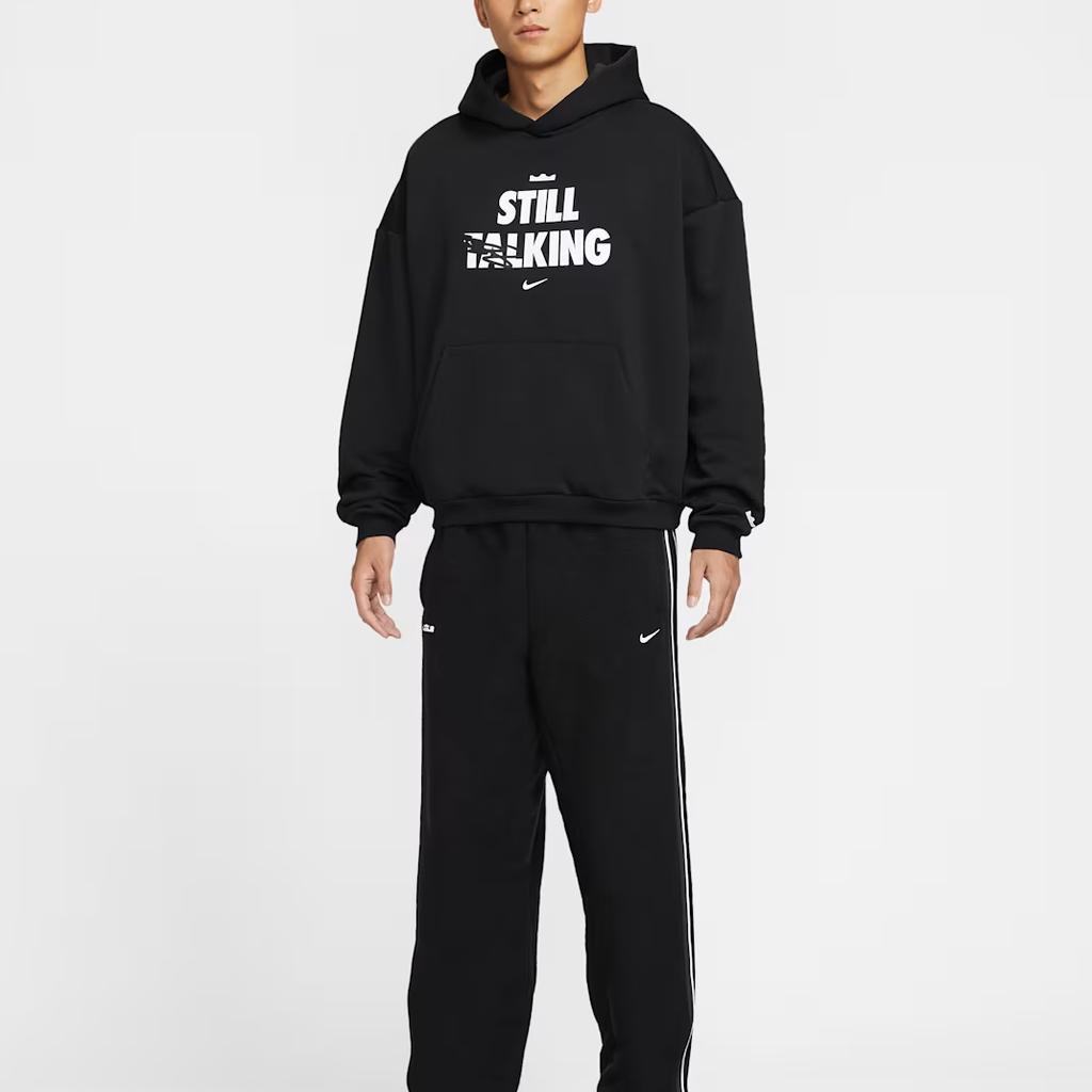 Nike Therma-Fit Fleece Warm Hooded Pullover Long Sleeve Sweatshirt Men Sweatshirts IH8861-010