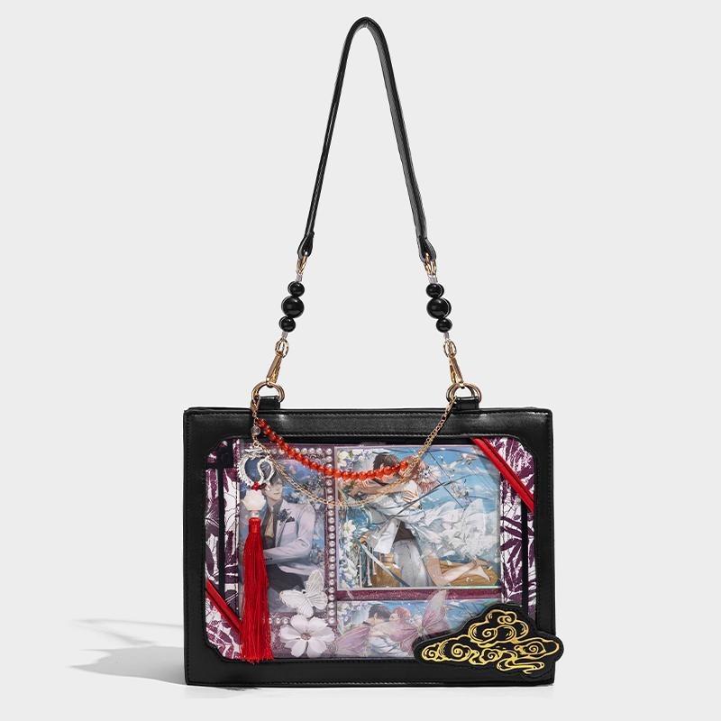 

Модный тренд Квадратные сумки Женские сумки через плечо Новая аниме текстура Нишевые сумки для ношения в руке Повседневные универсальные сумки-кроссбоди для поездок на работу