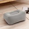 1 Pc Gray PVC Inflatable Travel Pillow Foot Rest Pillow Kids Flight Sleeping Resting Pillow On Airplane Car Bus Pillow Foot Pad
