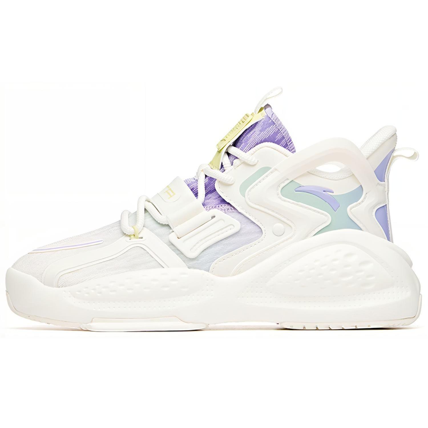 

Anta Bastard 2.0 Life Collection Slip Resistant Coverage Mid Top Skateboard Shoes Women s Fluorescent Light Green 38.5