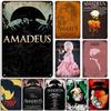 Movie Amadeus Vintage Poster Decorative Metal Sign Decorative Plate Bar Club Cafe Metal Plaque Cafe Wall Decor Industrial Decor