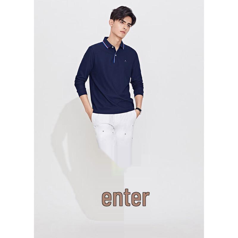 

Navycare Men s Business Long-Sleeve Polo Shirt XXL/54