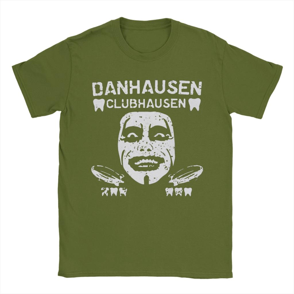 Fashion Danhausen Mask Wrestler T Shirt for Unisex Women  Cotton Tshirts Short Sleeve Clothing