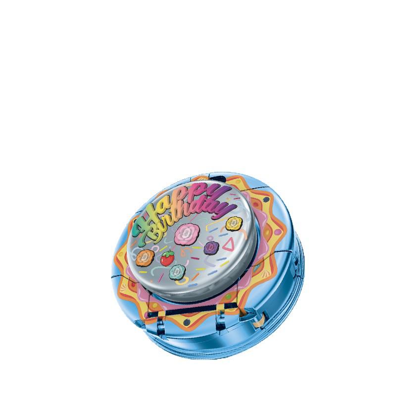 Creative Food Burger Fidget Spinner: Transforming Robot Toy for Kids