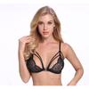 European and American Foreign Trade Small Breasts Show Big Erotic Underwear Sexy Thin French Erotic Lace Transparent Bra Gathering Bra