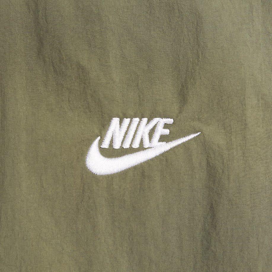 Nike Jackets Men's Olive Green Stand Collar Moderate Other HQ6110-222