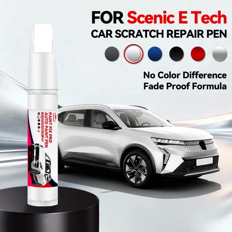 

Для Renault Scenic E Tech Фарба-ремонтний маркер Зафарбовування подряпин DIY Автоаксесуари Чорний Білий перлина білого кольору