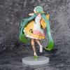 2025 New Product Hatsune Miku Figurine Fairy Tale Wonderland Sleeping Beauty Rabbit Hatsune Anime Desktop Figurine Decoration