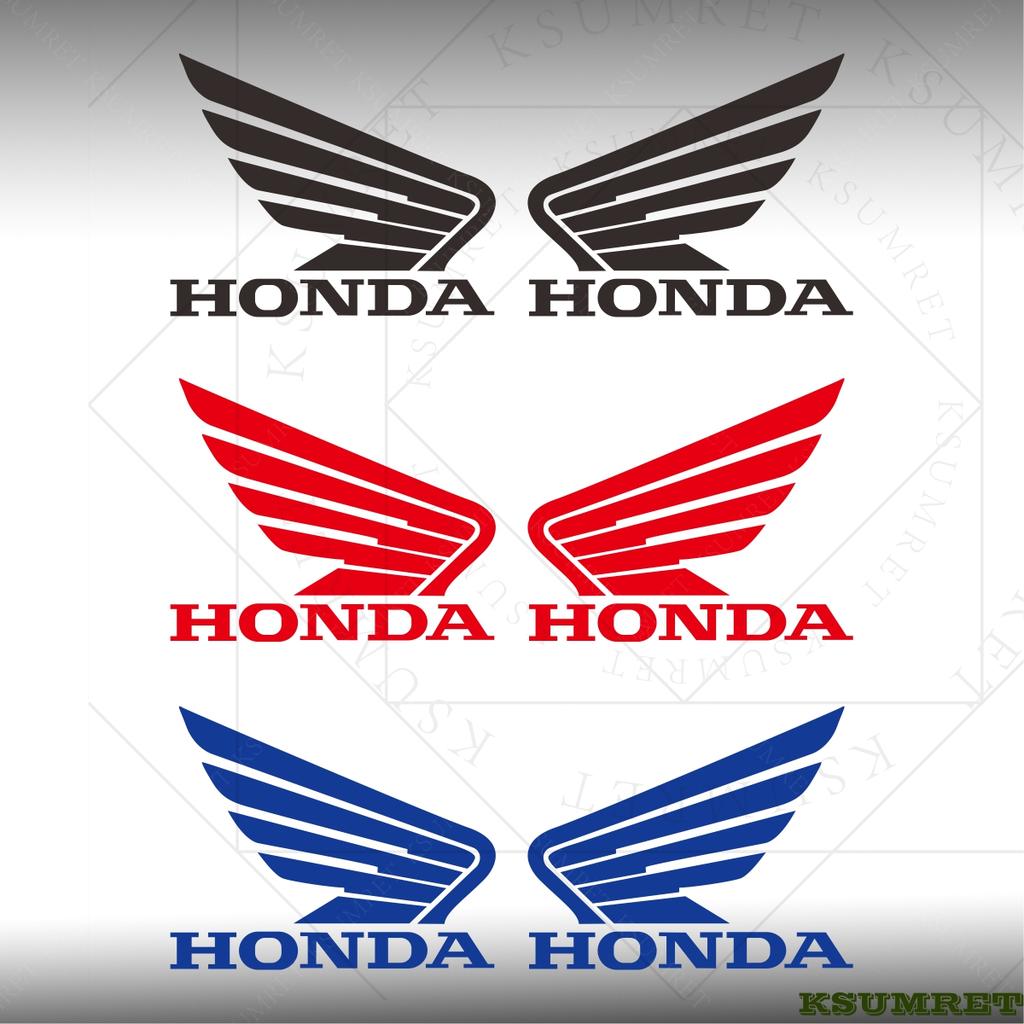 For Honda Sticker Logo Motorcycle Hemet Decal