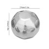Stainless Steel Ice Spheres Chills Wine Whiskey Drink Chiller Stones Rocks with Tong