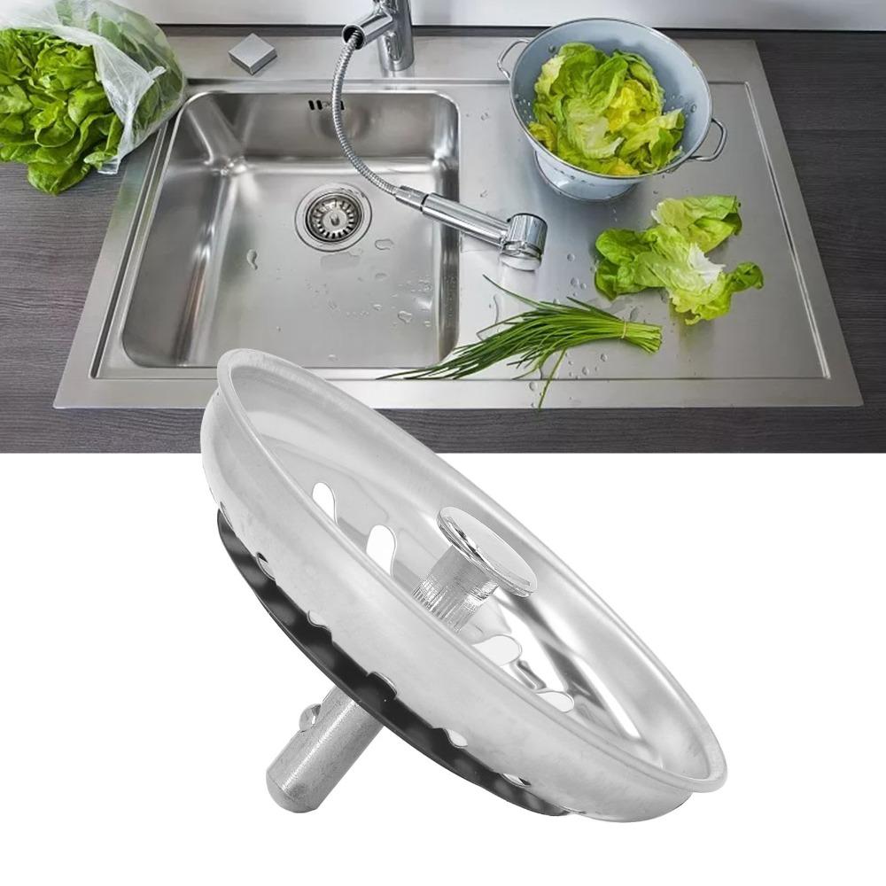 Bottom Stopper Sink Basket Strainer Thickened Design Drain Filter Strainer Sink Strainer Bar Sink