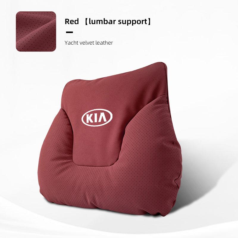 Kia Car Headrest Neck Pillow Support Lumbar Soft Waist Cushion For KIA EV6 Stinger RIO Sorento Picanto Ceed Borrego Syros K4 K5
