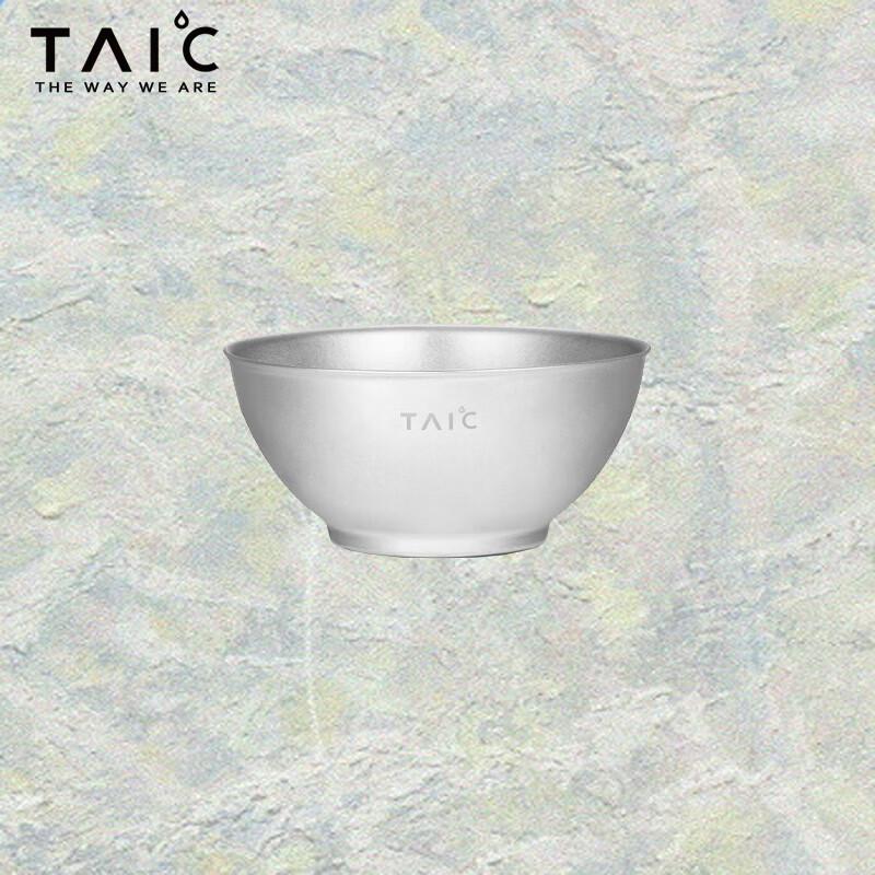 TAIC Pure Titanium Double-Layer Insulated Rice Bowl
