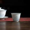 Chinese Style Tradition Ceramic TeaCups Travel Portable Kung Fu Tea Cup Household Tea Bowl Master Cup Tea Set Accessories New