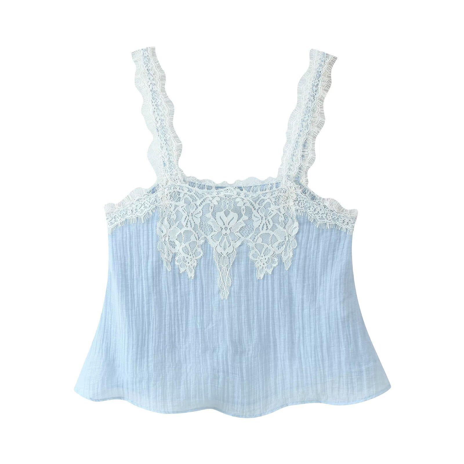 European and American style, new women s clothing, foreign style lace underwear short top, lace midi skirt XS