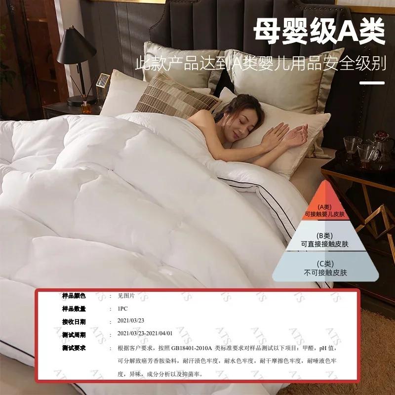 Antibacterial Class A Cotton Quilt Winter 6kg Quilt Cotton Thicken Warm Spring Autumn Comforter Single Double Winter Space Quilt