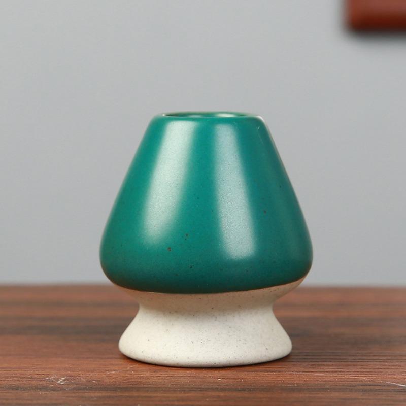 Ceramic Matcha Whisk Holder Chasen Stand Bowl Matcha Brush Tea Accessories Japanese Teaware Accessories CJTZ001
