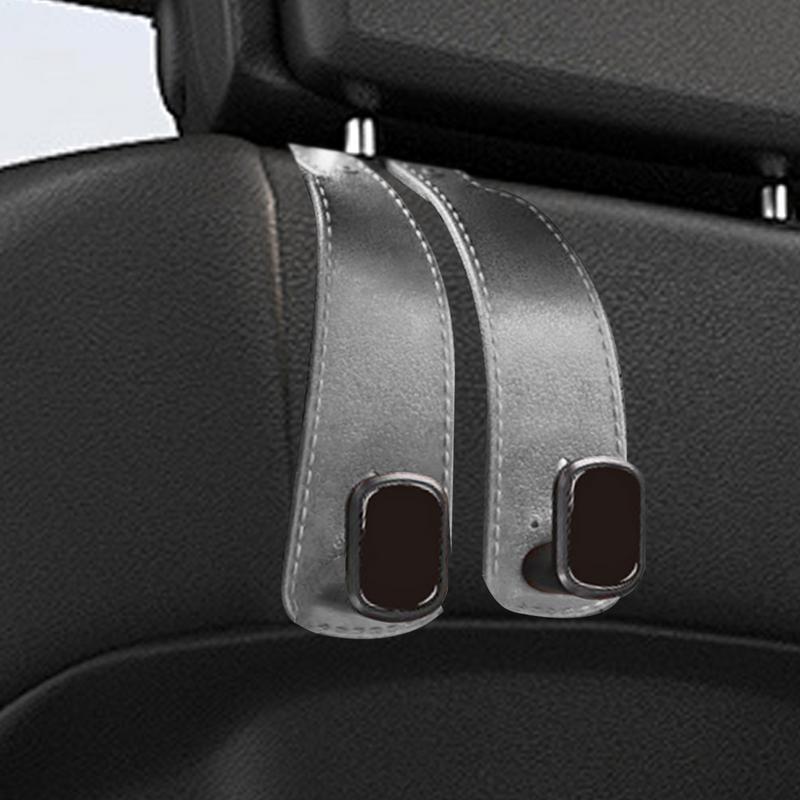 Headrest Hooks For Car Vehicle Seat Back Organizer Phone Holder Compact Organizer Stylish Hanger For Coat Purse Umbrella Travel