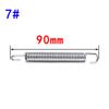 2pcs 55mm 60mm 65mm 75mm 80mm 85mm 90mm 95mm Motorcycle Stainless Steel Exhaust Pipe Spring Hooks Rotatable Expansion Springs