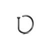 Fake Nose Ring Hoop Lip Labret Ring for Women Non Pierce Hoop Nose Ring Septum Hoop Ring Tragus Rook Ring Non Piercing Jewelry