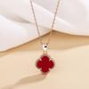 Four-leaf Clover Pendant Elegant Four-leaf Clover Necklace Fashionable Choker