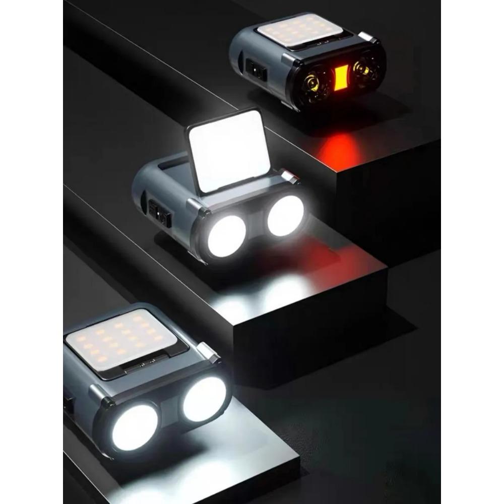 Ultra Bright Rechargeable Headlamp LED Sensor Head Torch Clip On Cap Light Waterproof  Flashlight Outdoor Camping Fishing Lamp