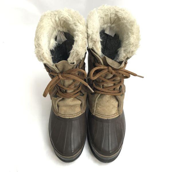 REGAL nubuck leather low heel pumps 22.0 brown(USED)