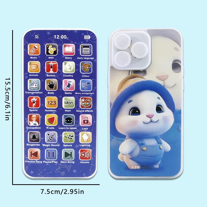 Baby Remote Control Toys Montessori Early Education Mobile Phones for Babies Soft Lighting and Gentle Lullabies Baby Easter Holi