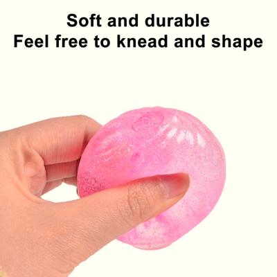 Bun Squeeze Toy Slow-Rising TPR Fidget for Stress Relief Cute Food-Themed Decompression Gadget for Kids Adults Portable Novelty Gift for