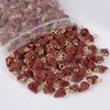 10pcs Cute Strawberry Pendant Charm Enamel Charms For Jewelry Making Supplies Fruit Accessories Handmade Materials DIY Breloque