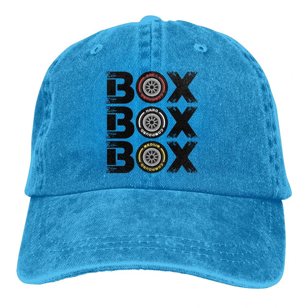 Box Box Box F1 Tyre Compound V2 Baseball Cap Men Formula 1 F1 Caps colors Women Summer Snapback Caps