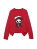 YZH-4 Halloween Printed Long Sleeve Autumn Pullover Sweater
