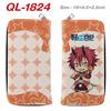 That Time I Got Reincarnated as a Slime Long Wallet Anime Zip Purse Rimuru Blue One Size 1pcs