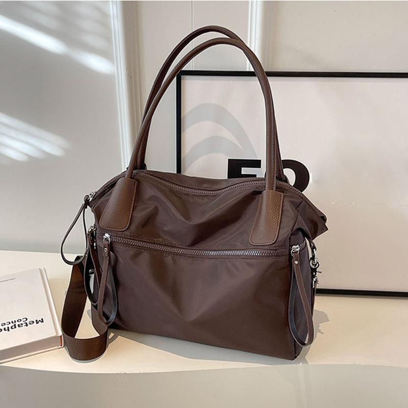 Nylon Oxford Bag Women Autumn and Winter Trendy Handbag Casual Tote Bag Large Capacity Shoulder Messenger Bag AVE