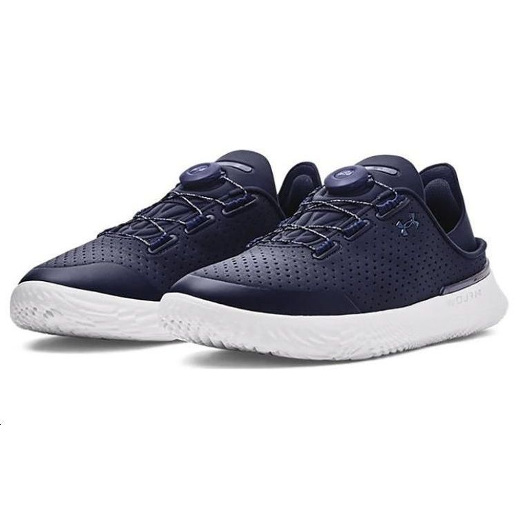 Under Armour SlipSpeed ​​Midnight Navy Unisex Sneakers Blau Weiß 3026197-403