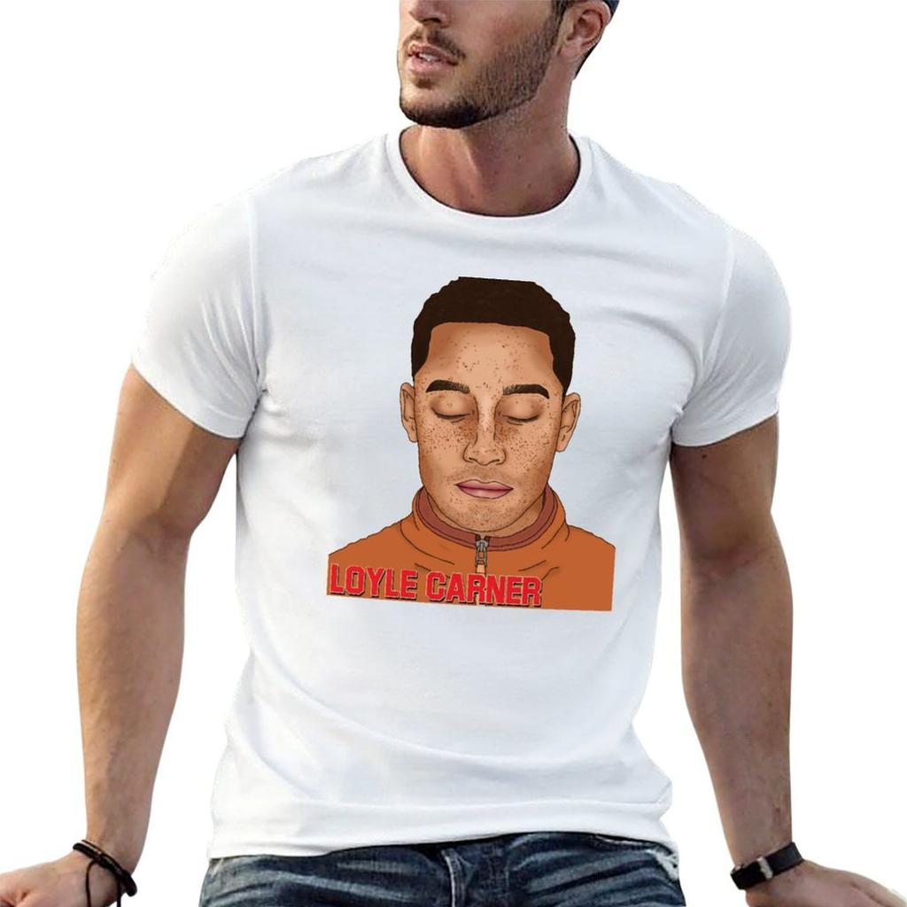 Loyle Carner Art Print TShirt Casual Light Summer Short Sleeve Top