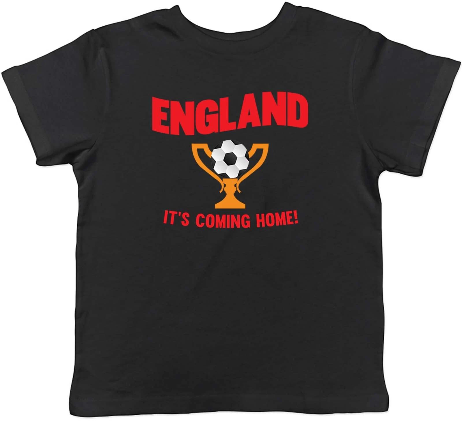 

Kids T Shirt England Football It s Coming Home World Cup Childrens Boys Girls 160